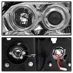 Spyder Auto - Spyder Auto 5011602 LED Halo Projector Headlights Chrome/Clear for 05-08 G6 - Image 3