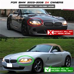 Spyder Auto - Spyder Auto 5029072 Black/Clear LED Halo Projector Headlights for 03-08 BMW Z4 - Image 2