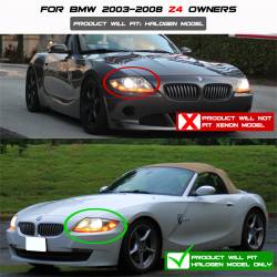 Spyder Auto - Spyder Auto 5029072 Black/Clear LED Halo Projector Headlights for 03-08 BMW Z4 - Image 3