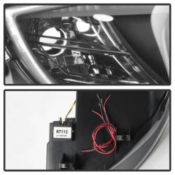 Spyder Auto - Spyder Auto 5029072 Black/Clear LED Halo Projector Headlights for 03-08 BMW Z4 - Image 4