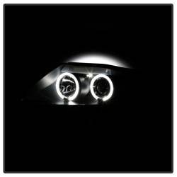 Spyder Auto - Spyder Auto 5029072 Black/Clear LED Halo Projector Headlights for 03-08 BMW Z4 - Image 6