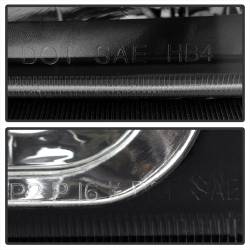 Spyder Auto - xTune Auto 5069801 Crystal Front Headlight/Bumper Light Kit Black/Clear - Image 4