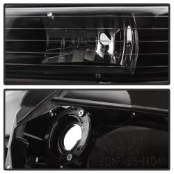 Spyder Auto - xTune Auto 5064240 Black/Clear Crystal Headlights - Image 4