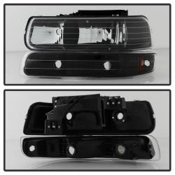 Spyder Auto - xTune Auto 5064219 Black/Clear Crystal Front Headlight Kit - Image 2