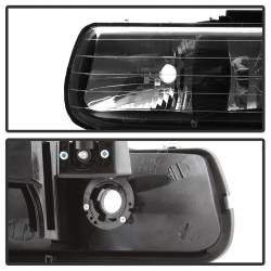Spyder Auto - xTune Auto 5064219 Black/Clear Crystal Front Headlight Kit - Image 4