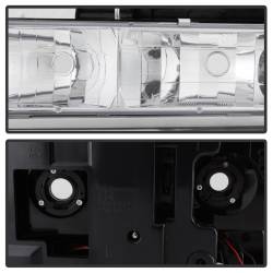 Spyder Auto - xTune Auto 5069559 Crystal Front Headlight Kit Chrome/Clear - Image 3