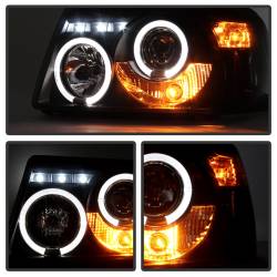 Spyder Auto - Spyder Auto 5078476 LED Halo Projector Headlights Black/Smoked for 01-11 Ranger - Image 4