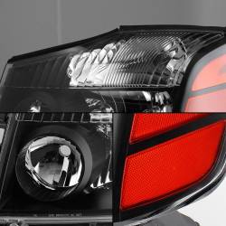 xTune Auto - xTune Auto 5077080 Headlights Black/Clear - Image 3