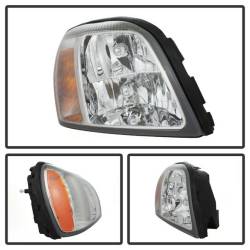 xTune Auto - xTune Auto 5079848 Chrome/Clear Crystal Headlights - Image 2