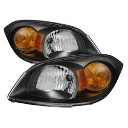 Spyder Auto - xTune Auto 5079794 Crystal Headlights Black/Clear for 05-10 Cobalt & G5 - Image 1