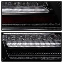 Spyder Auto - Spyder Auto 5082053 Black/Clear LED Taillights for 13-15 Honda Accord - Image 4
