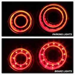 Spyder Auto - Spyder Auto 5083265 Black/Clear LED Taillights for 09-15 GTR - Image 6