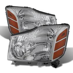 xTune Auto - xTune Auto 5079923 Chrome/Clear Headlights - Image 1