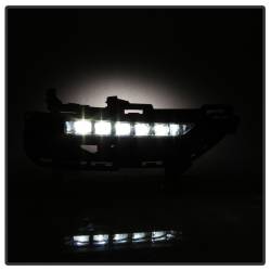 Spyder Auto - Spyder Auto 5083043 LED Fog Lights Black/Clear for 16-17 Accord Coupe - Image 6