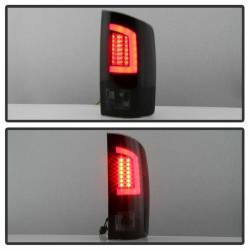 Spyder Auto - Spyder Auto 5084125 Black LED Light Bar Taillights for RAM 1500/2500/3500 Trucks - Image 8