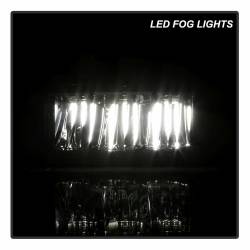 Spyder Auto - Spyder Auto LED 5083975 Fog Lights Black/Clear for 15-16 Ford F150 - Image 9