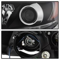 Spyder Auto - Spyder Auto 5083982 DRL Projector Headlights Black/Clear for Sienna - Image 2