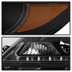 Spyder Auto - Spyder Auto 5083982 DRL Projector Headlights Black/Clear for Sienna - Image 5