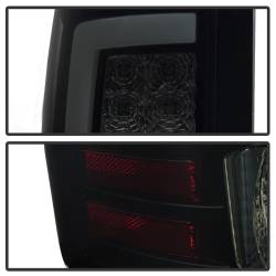 Spyder Auto - Spyder Auto 5084750 Black LED Light Bar Taillights for 07-13 GMC Sierra - Image 3