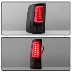 Spyder Auto - Spyder Auto 5084750 Black LED Light Bar Taillights for 07-13 GMC Sierra - Image 8
