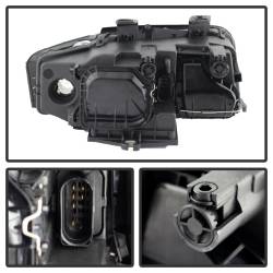 xTune Auto - xTune Auto 9025938 Crystal Headlights Black/Clear - Image 3