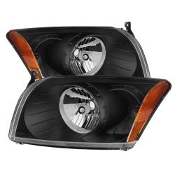 xTune Auto - xTune Auto 9026522 Crystal Headlights Black/Clear - Image 1
