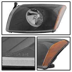 xTune Auto - xTune Auto 9026522 Crystal Headlights Black/Clear - Image 2