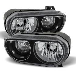 xTune Auto - xTune Auto 9026317 Crystal Headlights Black/Clear - Image 1