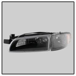 xTune Auto - xTune Auto 9023347 Crystal Front Headlight Kit Black/Clear - Image 2