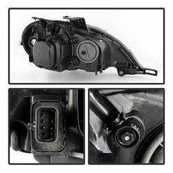 xTune Auto - xTune Auto 9028212 Projector Style Headlights Black/Clear - Image 3