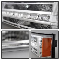 Spyder Auto - xTune Auto 9027499 LED Front Bumper Lights Chrome/Clear - Image 2