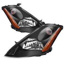 xTune Auto - xTune Auto 9023590 Crystal Headlights Black/Clear - Image 1