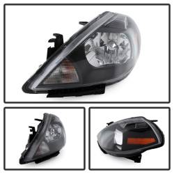 xTune Auto - xTune Auto 9023613 Crystal Headlights Black/Clear - Image 2