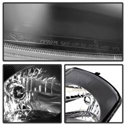 xTune Auto - xTune Auto 9023965 Crystal Headlights Black/Clear - Image 3