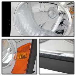xTune Auto - xTune Auto 9025334 Chrome/Clear Crystal Headlights - Image 2