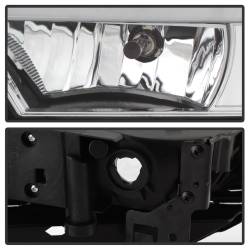 Spyder Auto - Spyder Auto Halogen Fog Lights Chrome/Clear 15-16 Honda CRV 9031489 - Image 3