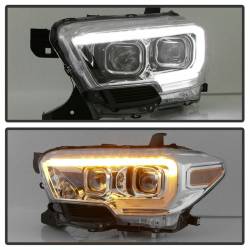 Spyder Auto - xTune 9039263 Auto Light Bar Headlights Chrome/Clear for Tacoma TRD - Image 9