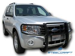 Steelcraft - Steelcraft 51330 Black Grille Guard for 08-12 Ford Escape/Mazda - Image 1