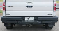 Steelcraft - Steelcraft 65-21360 Black Rear Elevation HD Bumper for 06-14 Ford F150 - Image 1