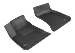 3D MAXpider - MAXpider L1DG01411509 Kagu Floor Mat Front Black for Charger/300 - Image 1