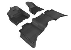 3D MAXpider - MAXpider L1DG01701509 Kagu Floor Mat Front/Rear Black for RAM 15 Crew - Image 1