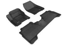 3D MAXpider - MAXpider L1FR05601509 Kagu Floor Mat F&R Black Ford Espe - Image 1