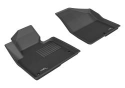 3D MAXpider - MAXpider L1HY01711509 Kagu Floor Mat Front Black for Santa Fe - Image 1