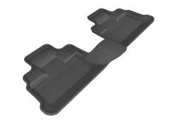 3D MAXpider - MAXpider L1JP00321509 Kagu Floor Mat Rear Black for 07-13 Jeep Wrangler 4DR - Image 1