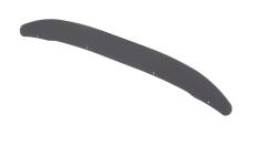 Belmor - Belmor 78075002-1 Mustache Shield Truck Bug Deflector Hood Protector Smoke - Image 1