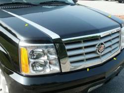 Quality Automotive Accessories - Quality Automotive HT42255 Hood Vent Trim 02-06 Cadillac Escalade - Image 1