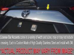 Quality Automotive Accessories - Quality Automotive LB44330 License Plate Bezel 04-05 Ford Explorer - Image 1