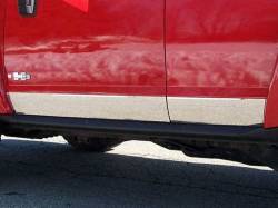 QAA HV46301 Stainless Rocker Panel Trim 4Pc for 06-09 Hummer H3