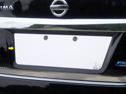 Quality Automotive Accessories - Quality Automotive LP13550 License Plate Bezel for 13-14 Nissan Altima - Image 1