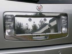 Quality Automotive Accessories - Quality Automotive LPS44260 License Plate Trim 04-09 Cadillac SRX - Image 1